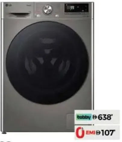 LG Front Load Washing Machine 1400 Rpm; F4V5EYLYP