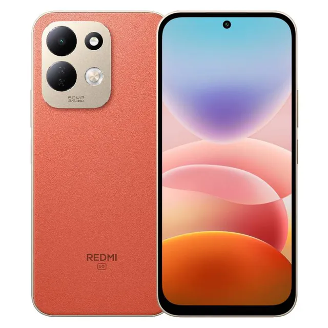 Xiaomi Redmi 17 5G Smartphone, 4 GB RAM, 128 GB Storage, Vivid Orange