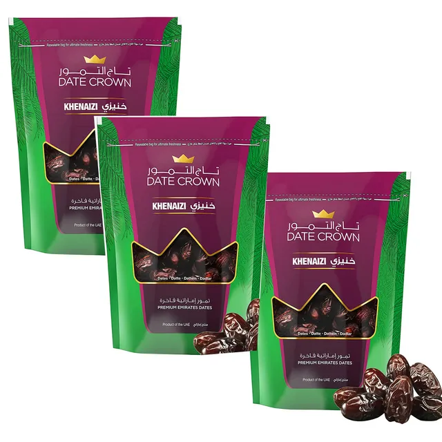 Date Crown Khenaizi Dates - 2 + 1