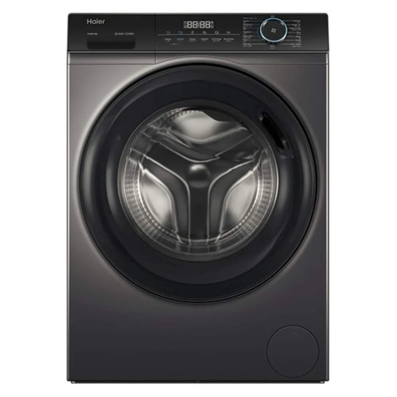 Haier غسالة تحميل أمامي HW90-BP12929S6 أسود
