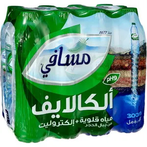 Masafi Mineral Water Alkalife 500mlx12Pieces