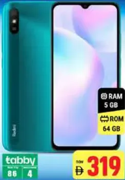 Redmi 9A Ram 5 GB; Rom 64 GB