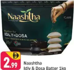 Naashtha خليط إيدلي ودوسا