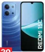 Redmi 15C Ram 4+4 GB, Rom 128 GB