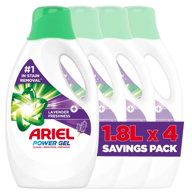 Ariel Liquid Laundry Detergent Lavender Freshness