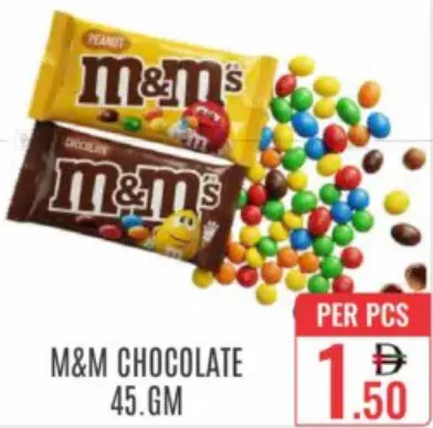 M&Ms Chocolate