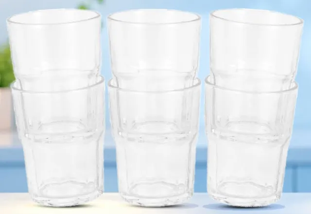Glass Tumbler Set Assorted