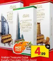 Arabian Treasures Dubai Kunafa Chocolate Assorted
