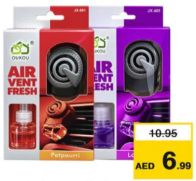 Oukou Airvent Fresh Car Air Freshner