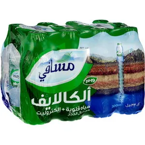 Masafi Mineral Water Alkalife 330mlx12Pieces