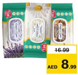 Clean&Cool Wipes Assorted
