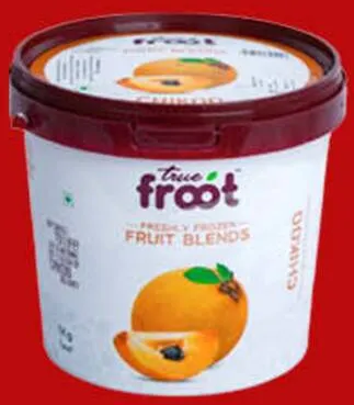 True Froot Freshly Frozen Chikoo Fruit Blend