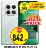 Redmi Note 15 5G, 8 GB/256 GB