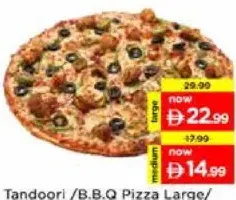 Tandoori / B.B.Q Pizza Large