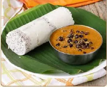 Puttu With Kadala Curry