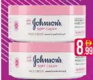 Johnson's Face & Body Soft Cream