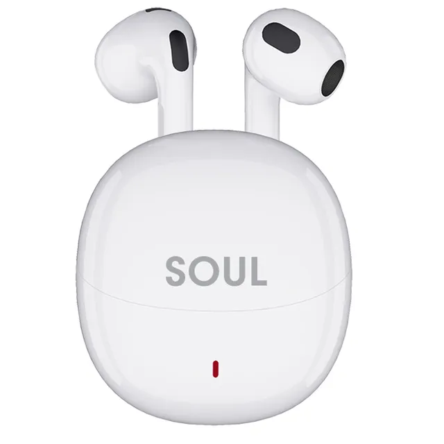 X.Cell Soul AI-Powered True Wireless Earbuds, Bluetooth 5.4, AI Translation And Dialogue Mode, 6 Hour Playback, USB-C Charging Case, White