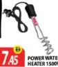 Power Water Heater 1500W