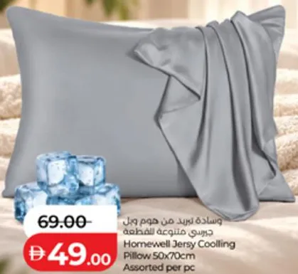 Homewell Jersey Cooling Pillow Assorted