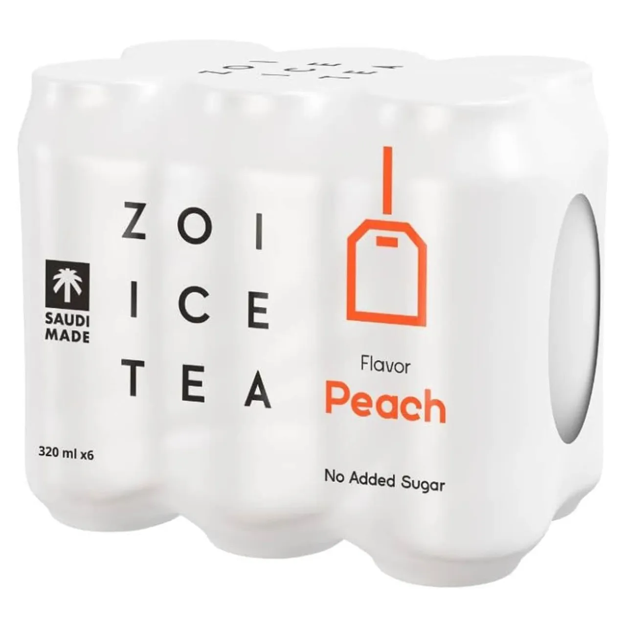Zoi Ice Tea خوخ بدون سكر مضاف