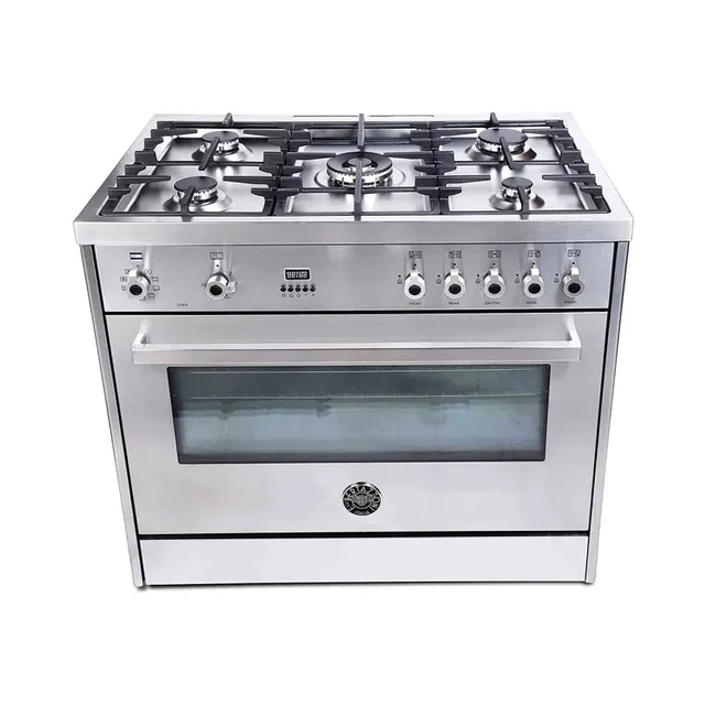 Bertazzoni Electric Cooker PRO905MFELXC Silver/Black