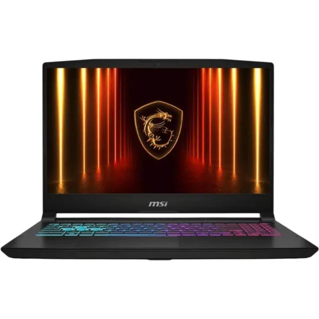 MSI Katana 15 B14WFK Gaming Laptop, Intel Core i7-14650HX, 16GB DDR5 RAM, 512GB SSD, 8GB NVDIA RTX 5060, 15.6" QHD IPS 165Hz Display, Win11 Home, Black, International Version