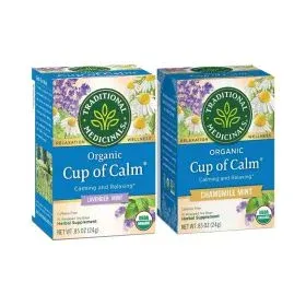 أكياس شاي كوب الهدوء بنكهات متنوعة Traditional Medicinals