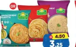 Soorya Malabar Parotta/Wheat Parotta/Wheat Chapathi