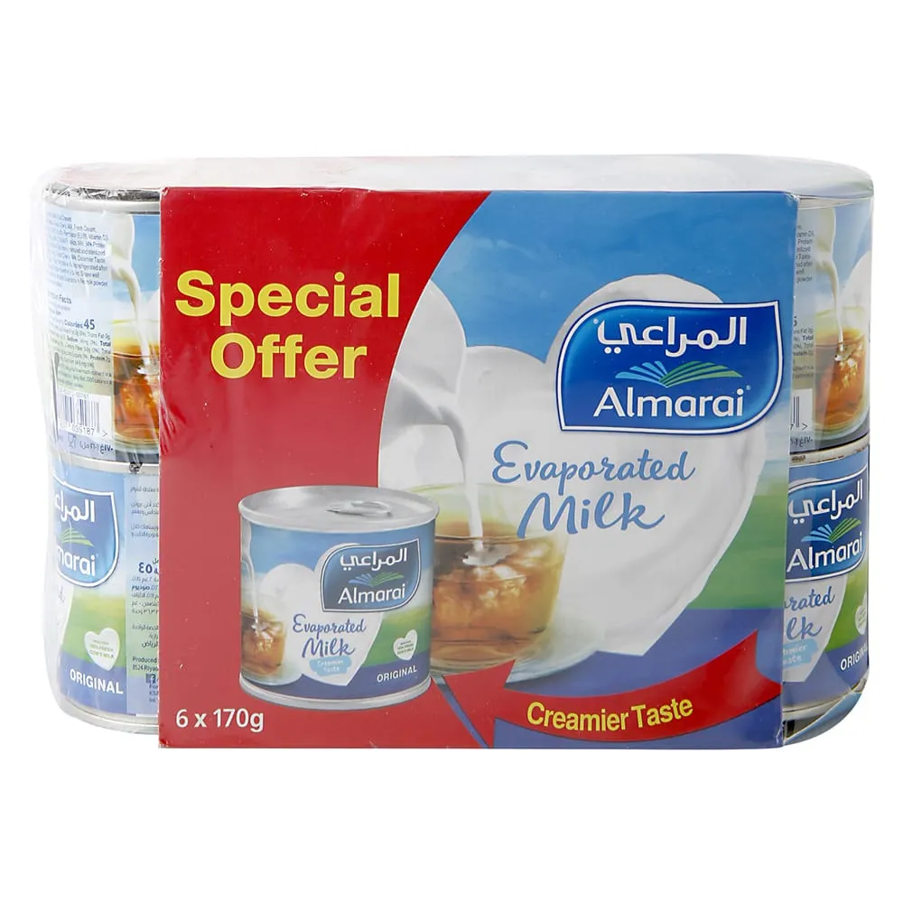 Al Marai Almarai حليب مبخر 170mlx6pcs