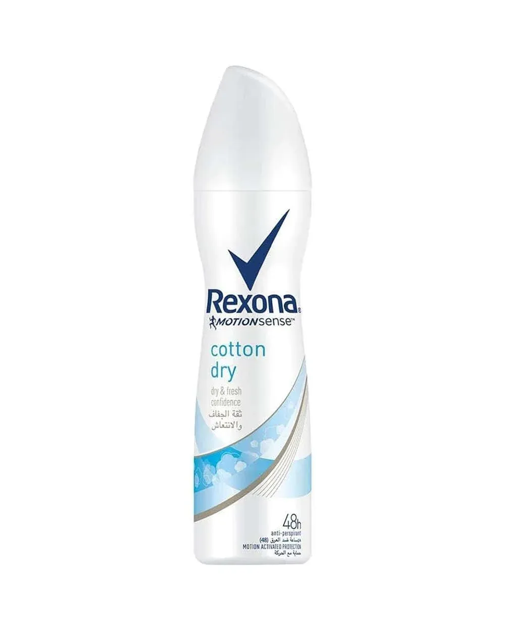 Rexona بخاخ مزيل عرق جاف بالقطن للنساء