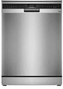 Siemens iQ500 Free-standing Dishwasher SN25EI38CM, Brushed Steel, Anti-fingerprint