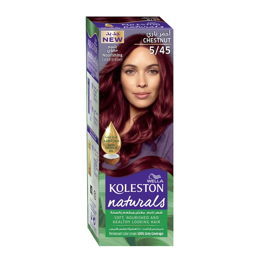 Wella صبغة شعر ويلا كولستون ناتشورالز 5/45 كستنائي