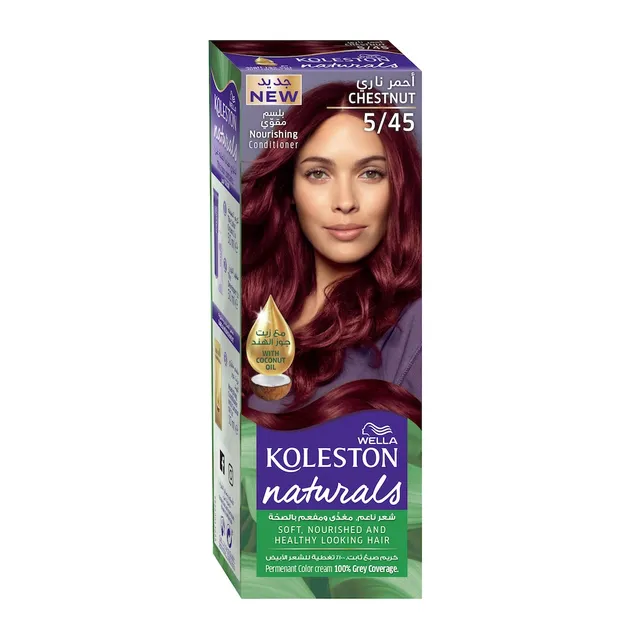 Wella Koleston Naturals Hair Color 5/45 Chestnut