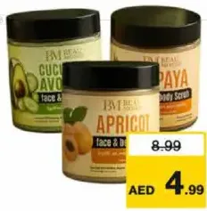 Beau Monde Face & Body Scrub Assorted