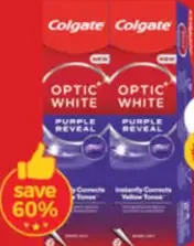 Colgate معجون أسنان Optic White