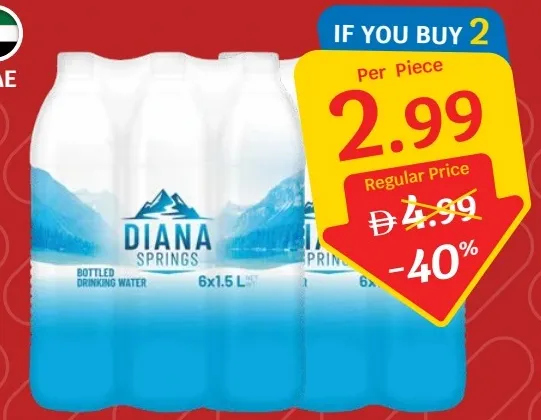 Diana Springs مياه شرب معبأة
