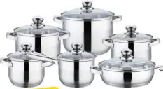 Wilson Stainless Steel Sandwich Bottom Cooking Set Ckb4-156-G