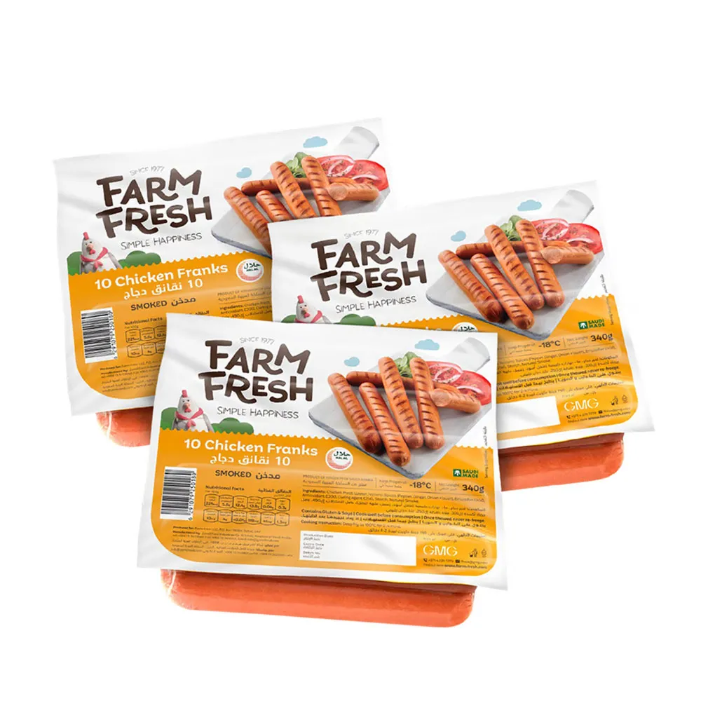 Farm Fresh نقانق دجاج 340g x3pcs