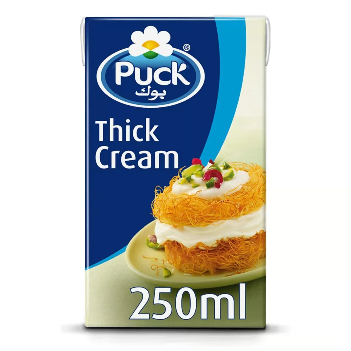 Puck قشطة سميكة سادة