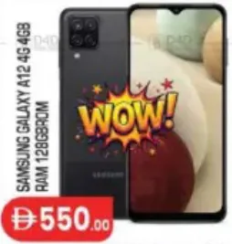 Samsung Galaxy A12 4G 4 GB Ram 128 GB Rom