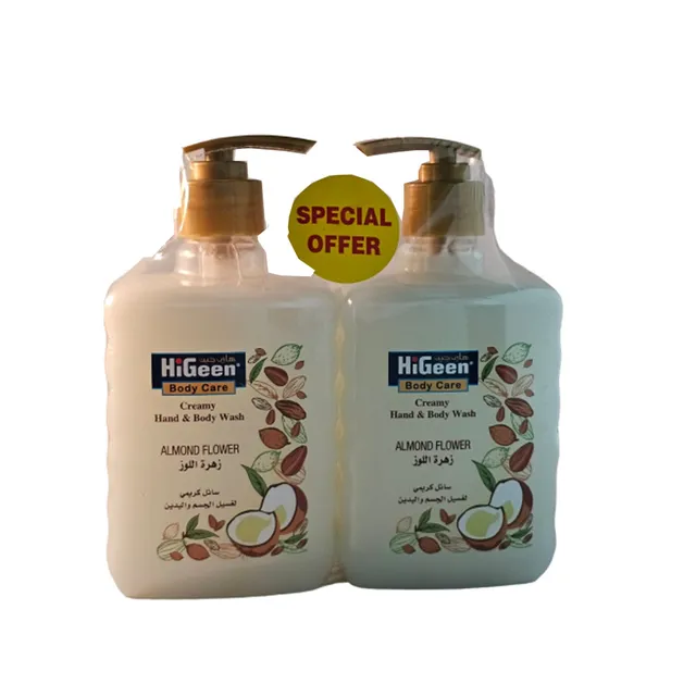 Higeen Hand & Body Wash Almond Flower