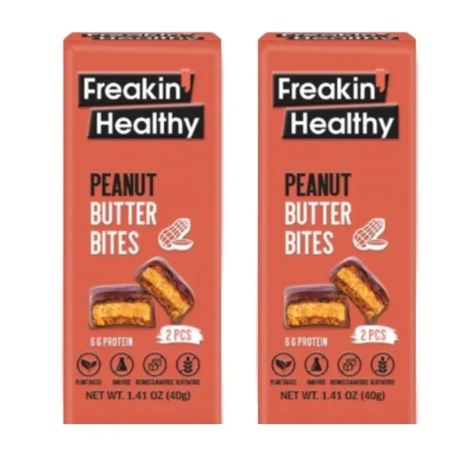 Freakin' Healthy قطع زبدة الفول السوداني