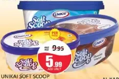 Unikai Soft Scoop Assorted