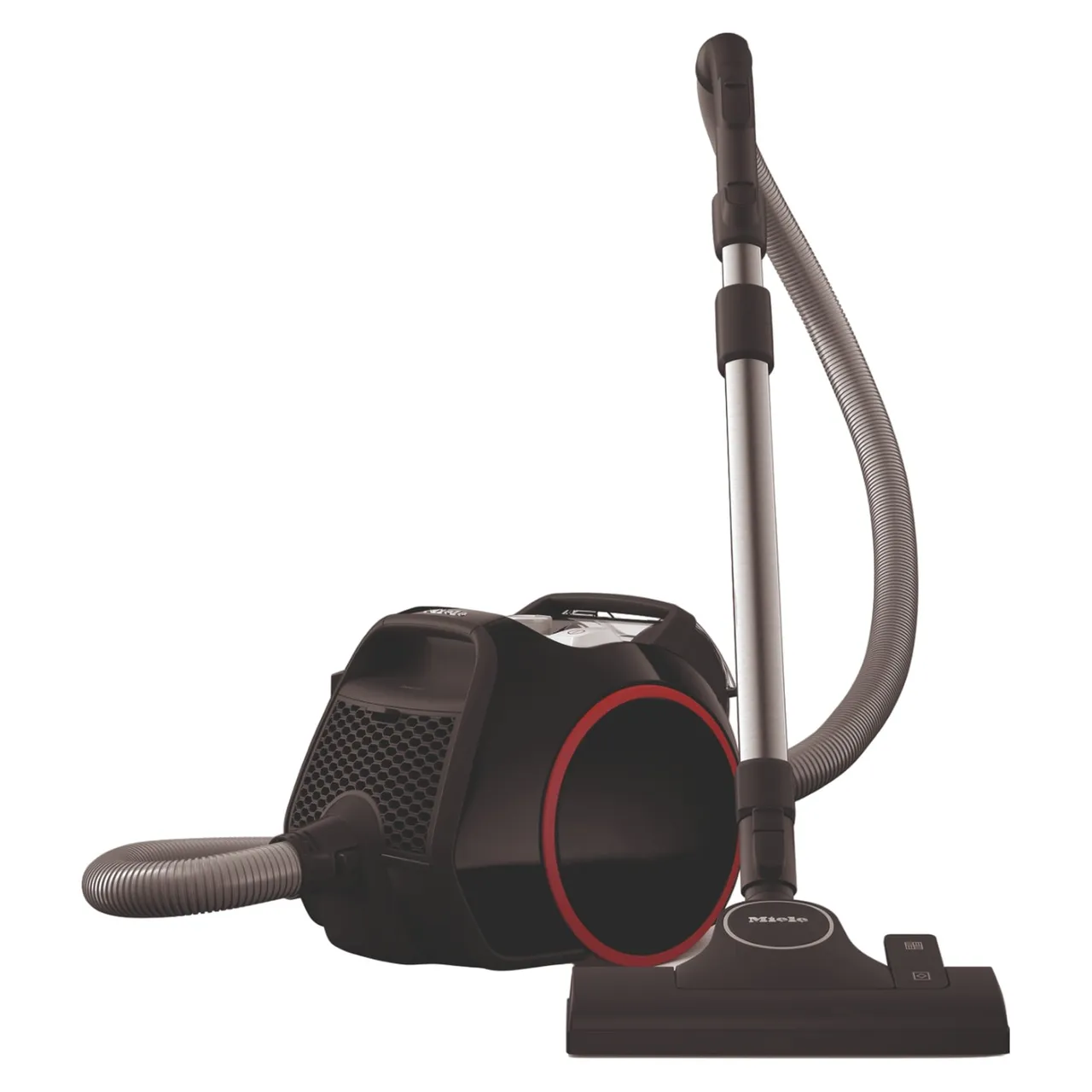 Miele مكنسة كهربائية أسطوانية PowerLine بوست CX1، بقدرة 890 W، أسود أوبسيديان، فلتر HEPA