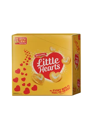 Britannia بسكويت قلوب بريتانيا
