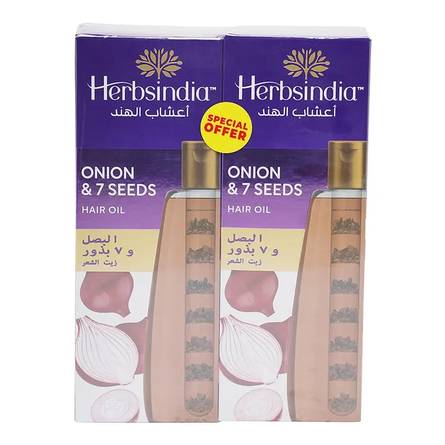 Parachute Herbsindia Onion & 7 Herbal Seeds Hair Oil