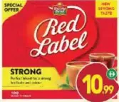 Brooke Bond Red Label شاي الوكوزاي