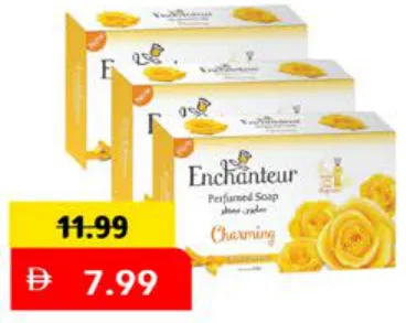 Enchanteur Soap Assorted