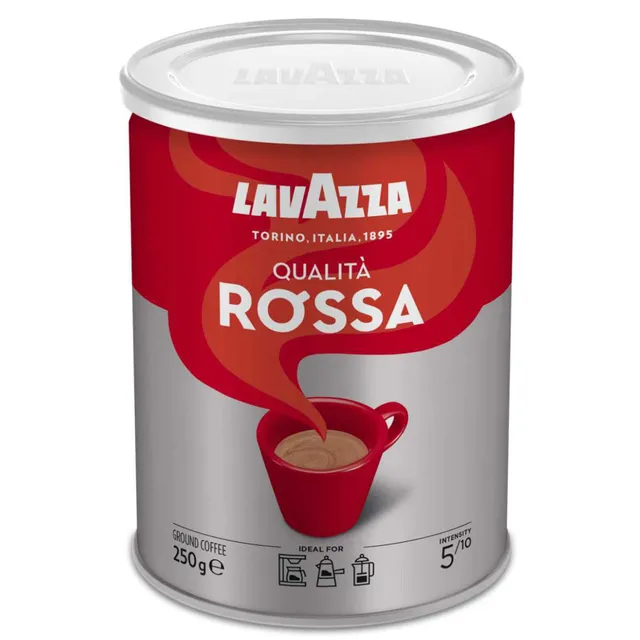 Lavazza Qualita Rossa Filter Coffee Tin Can