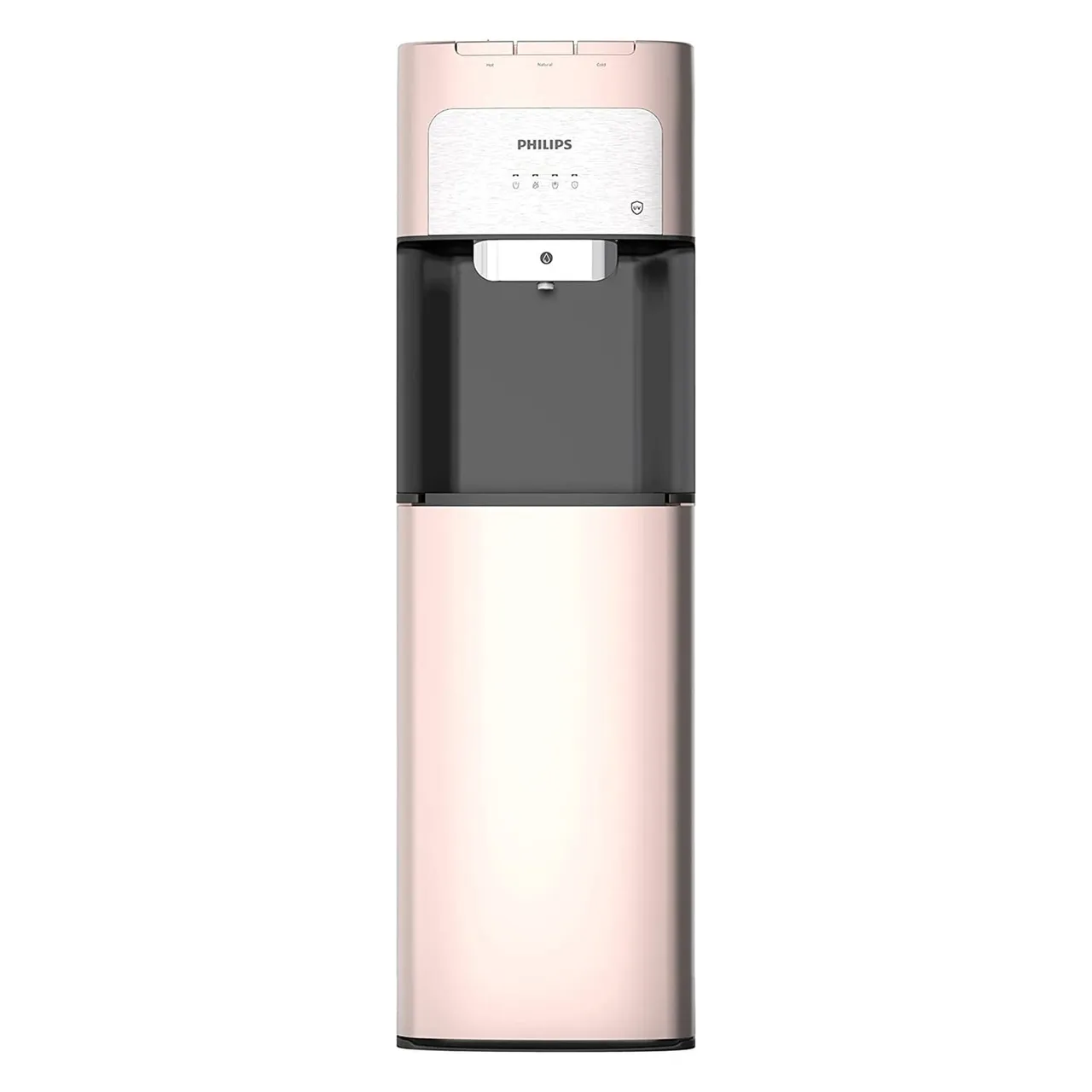 Philips موزع مياه تحميل سفلي مع تعقيم UV-LED وترشيح Micro P-Clean، ذهبي وردي، ADD4972RGS/56